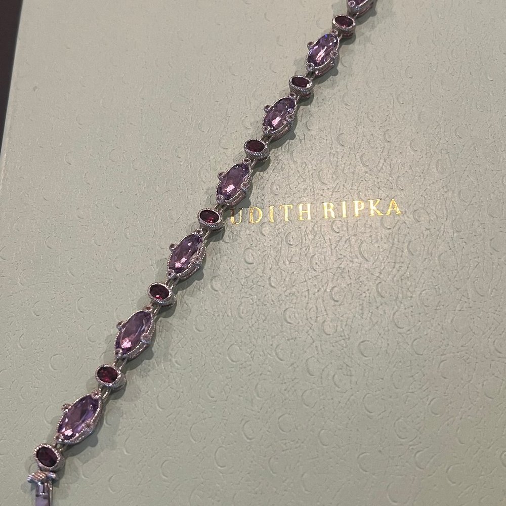 Judith Ripka Amethyst Bracelet